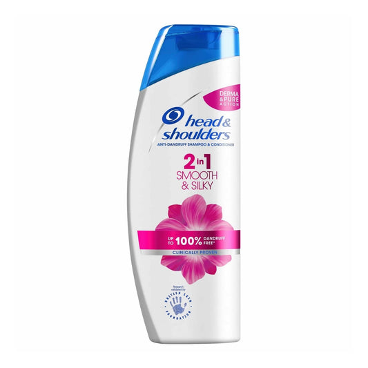 Head & Shoulders - Shampoo - 2 in 1 - Smooth & Silky - 450ml