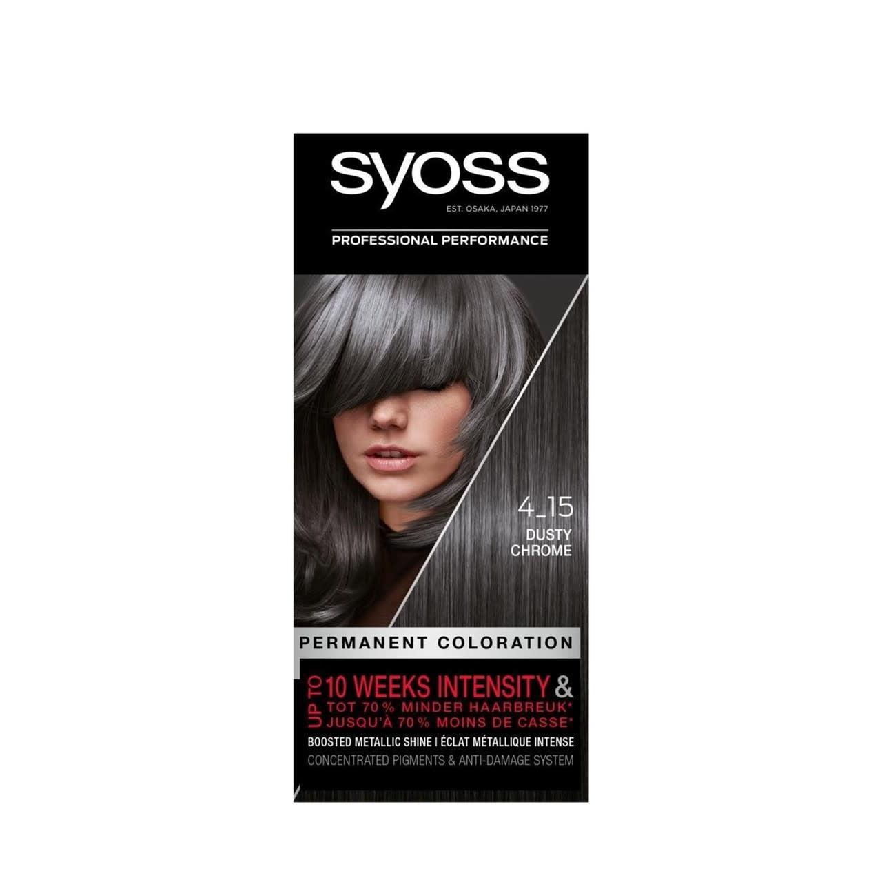 Syoss - Haarverf - 4-15 - Dusty Chrome - 1 Stuk