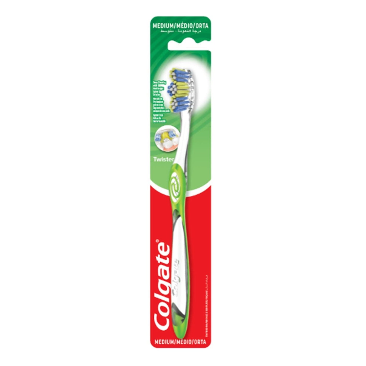 Colgate - Tandenborstel - Twister - Medium - 1 Stuk