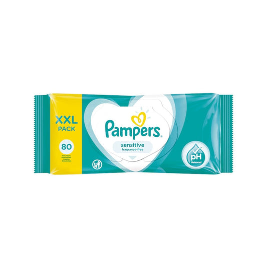 Pampers - Babydoekjes - Sensitive - 80 Stuks
