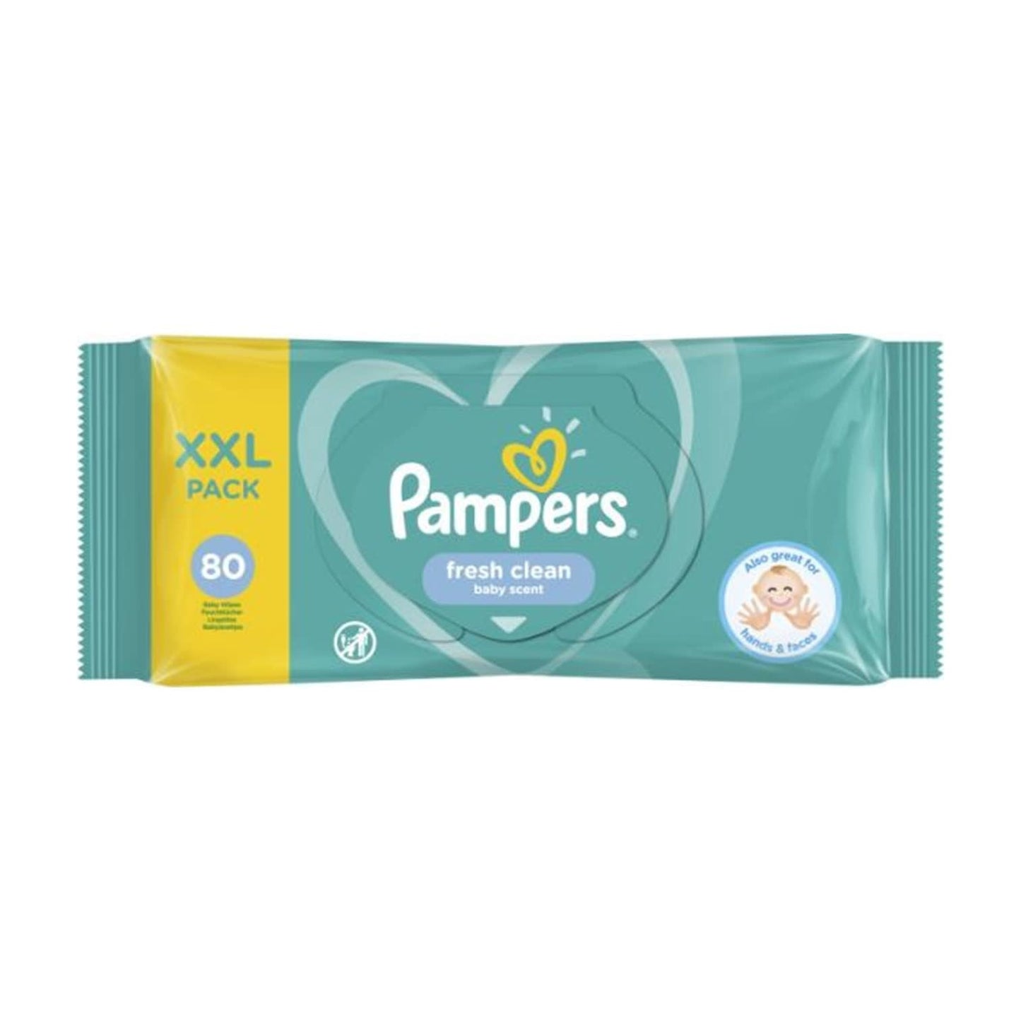 Pampers - Babydoekjes - Fresh Clean - 80 Stuks