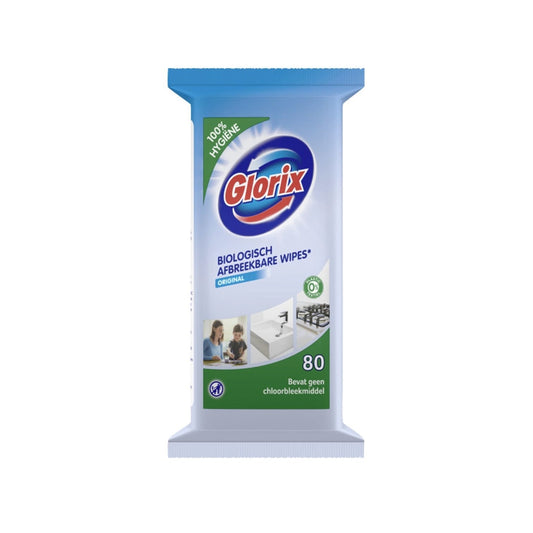 Glorix - Allesreiniger - Doekjes - Original - 100% Hygiene - 80 Stuks