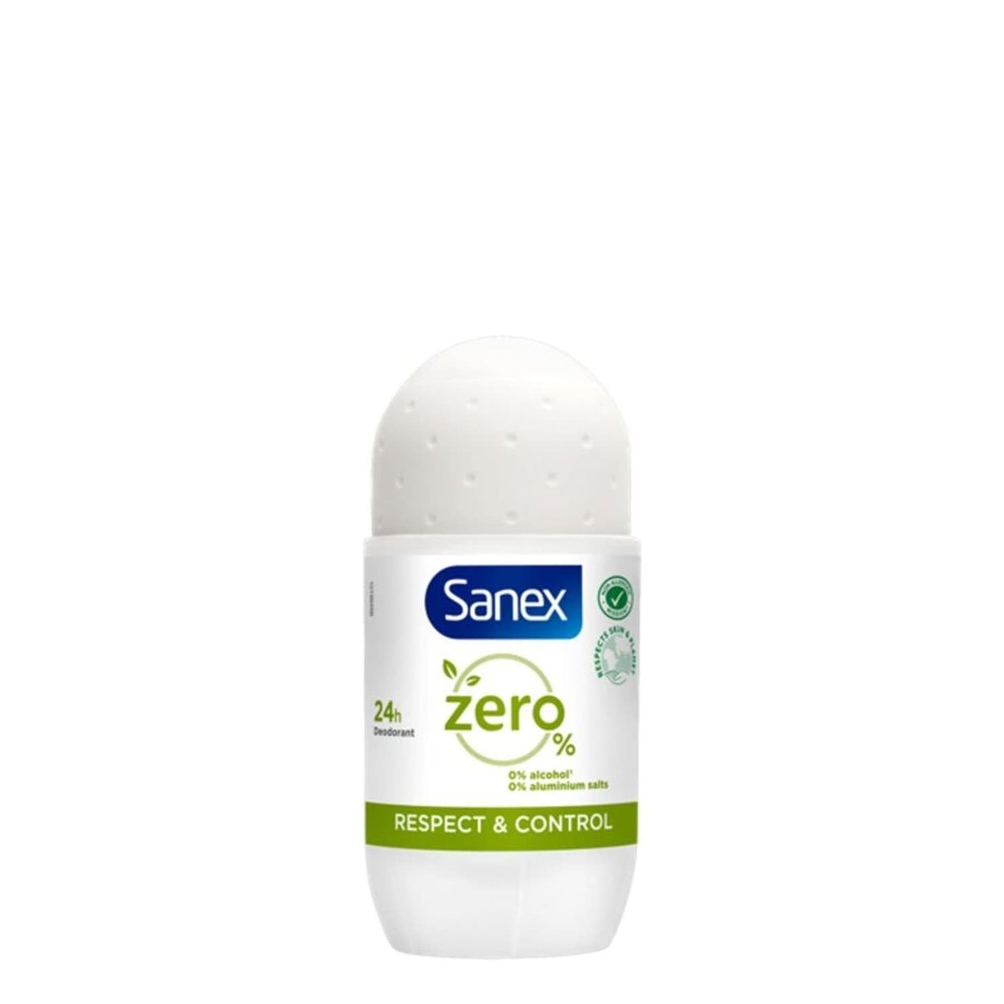 Sanex - Deodorant - Roller - Respect & Control - Zero% - 50ml