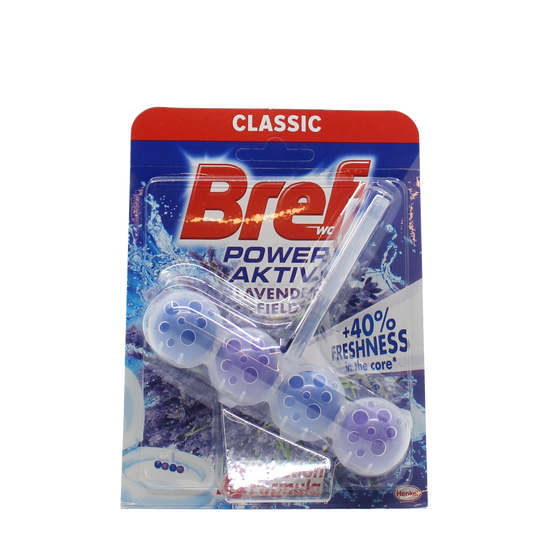 Bref - Toiletblok - Power Aktiv - Lavender - 50g