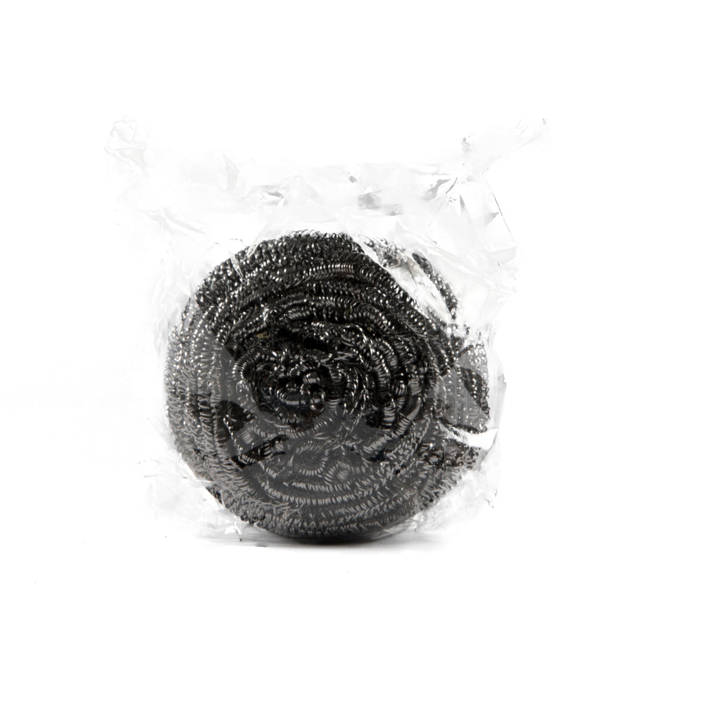 Hyapro - Huishoud artikelen - Inox Pannenspons - 40g - 1 Stuk